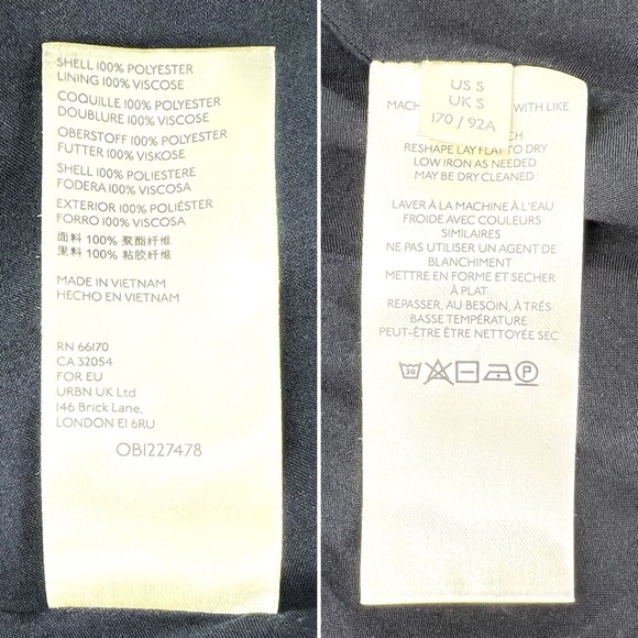 Free People Seven Wonders Dress Size Small Mini Open Back Black - Picture 7 of 9